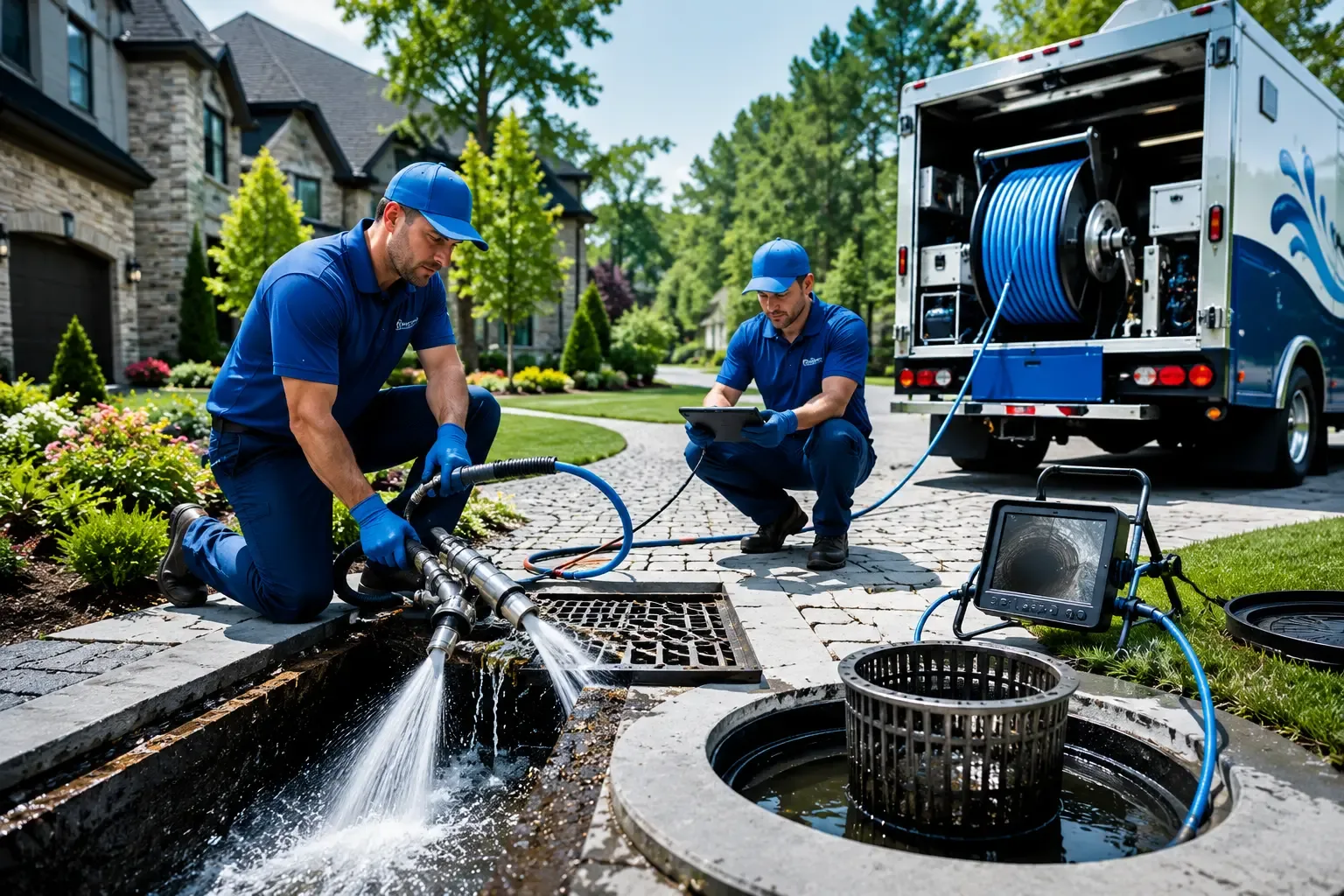 Local outdoor drain cleaning professionals in Andrew, IA